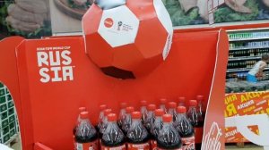 Новая акция от Coca-Cola.За крышки получили крутой мяч!