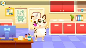 Арина попала в игре с котик Bubbu и песик Duddu в Больницу | Арина играет в доктора и лечит друзей