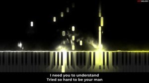 Maneskin Beggin karaoke piano