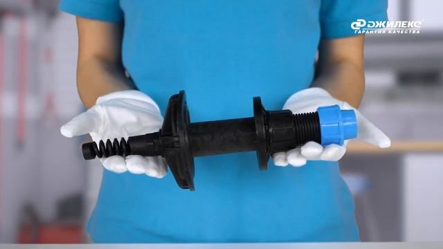 Адаптер колодезный «АК» от компании Джилекс для вывода трубы и шнура электропитания из колодца. смотреть онлайн