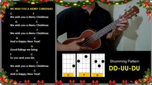 Jingle Bells x We Wish You A Merry Christmas - CHRISTMAS SONGS-UKULELE TUTORIAL