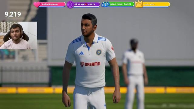 India vs England 2nd - Test Day 1 - Cricket 24 Live смотреть онлайн