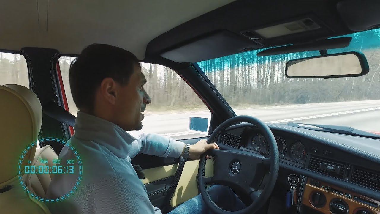 Мерседес которому 30 лет разгон до 100 км 6.1 сек. КОРЧОК #27 смотреть онлайн