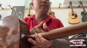 Đàn guitar acoustic Morris MF-208. giá 3tr ( test guitar Morris MF-208 ) 0936057750