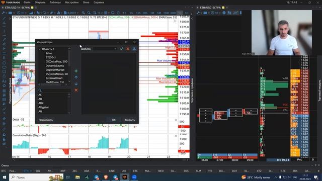 Tiger Trade - обзор лучшего терминала для объемного анализа и торговли на крипте