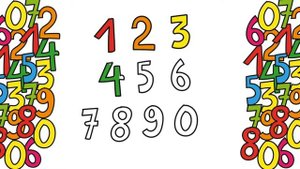 Как нарисовать ЦИФРЫ, рисуем ЦИФРЫ, мультик для детей / Краски Раскраски / Учимся считать от 1 до 1