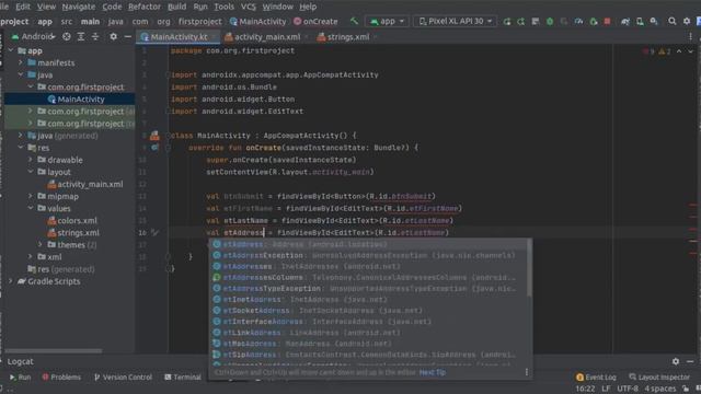 9. Buttons in Android Studio