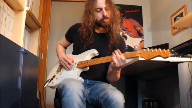 Fender Stratocaster '57 Reissue Fullerton Guitar Solo by Alberto Bisello смотреть онлайн
