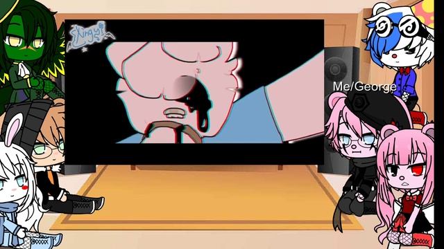 Piggy reacts to piggy memes(T.S.P George/Me my Au смотреть онлайн