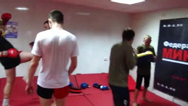 Семинар Суржко Александра локти, колени, клинч 9 смотреть онлайн