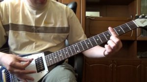 Rammstein — Asche zu Asche (РИФ как играть на гитаре)