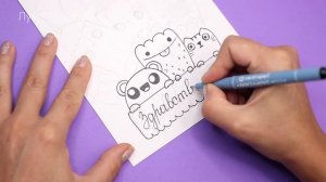 ДУДЛИНГ для начинающих! Что нарисовать, когда скучно?