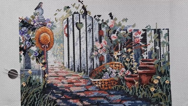"Калитка в сад" Classic Design\ Отчет 1\ Вышивка крестом смотреть онлайн