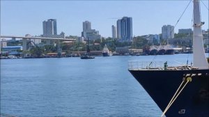 Выгрузка авто из Японии в порту Владивостока
