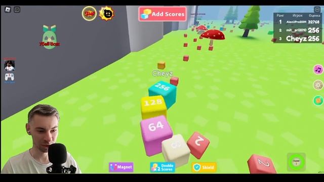 ОГРОМНЫЙ ЧЕРВЯК СЬЕЛ ВСЕХ В РОБЛОКС Чейз Play смотреть онлайн