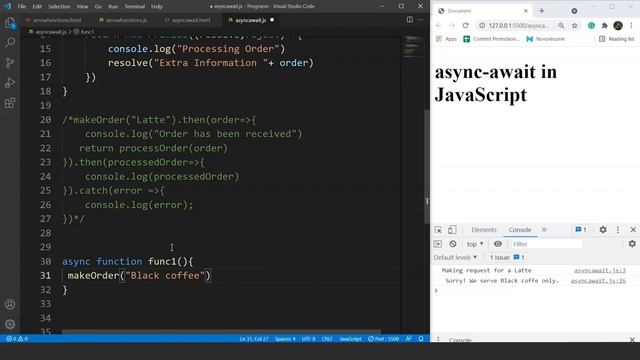 Async Await JavaScript | JavaScript Async Await Explained | JavaScript Tutorial | SimpliCode