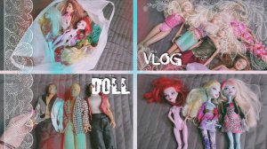 Doll Vlog: Целый пакет с куклами| Моя первая Bratz | Куклы Monster High, Barbie