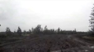 Ужасная дорога возле Чурапчи.