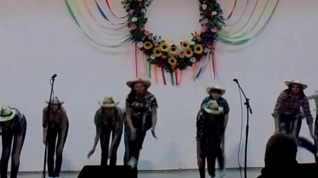 Танец Ковбои коллектив ЗАБАВА смотреть онлайн