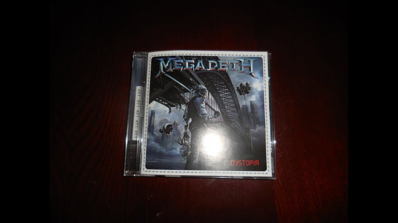 Megadeth Dystopia Обзор оформления