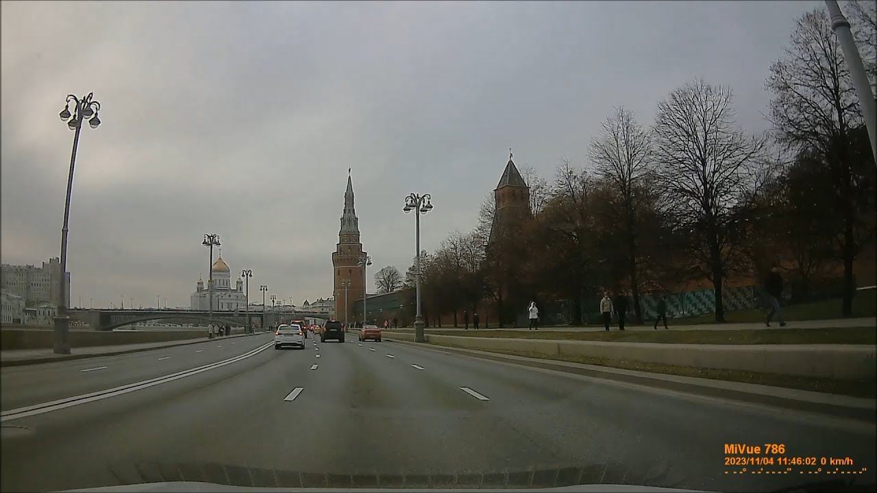 Москва. Шоссе Энтузиастов - Тверская улица - Ленинградское шоссе - Ходынский бульвар.