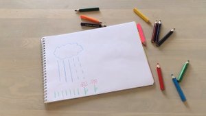 Учимся рисовать линии с детьми от 1 года