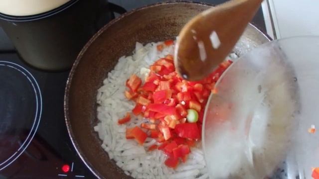 Фаршированная картошка с грибами и овощами/Receta Patatas Rellenas смотреть онлайн