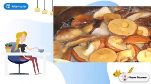 Маслята жаренные