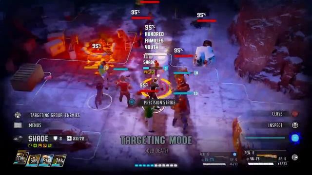 Wasteland 3 Chain ambush testing with snipers. 3:38:00