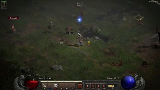 Diablo 2 Resurrected Hardcore Necro run Part 1. смотреть онлайн