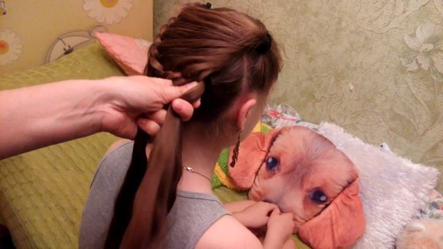 Невероятно красивая прическа с помощью стайлера (петли для волос)