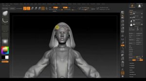 Zbrush 2019 Пробую кисти для создания волос