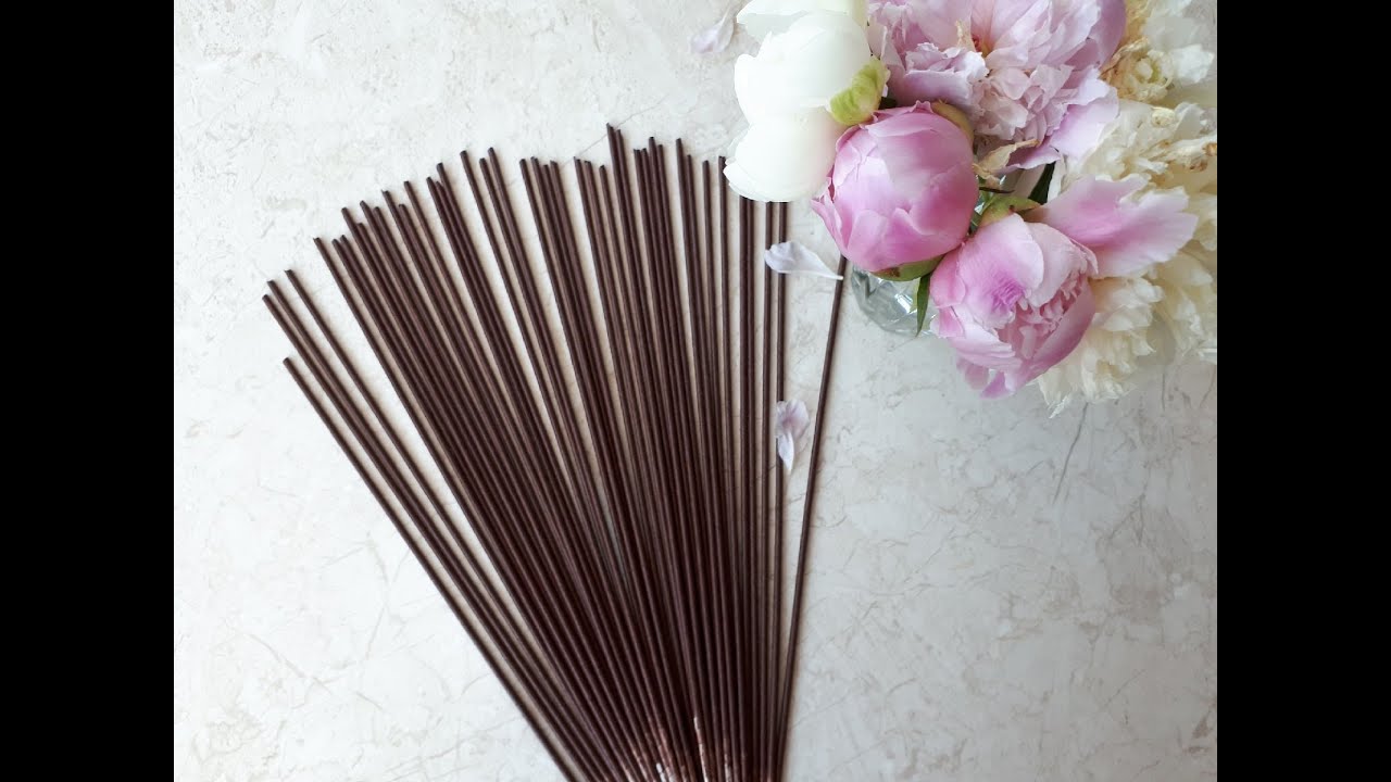 Шоколадный цвет Красим и обрабатываем трубочки смотреть онлайн