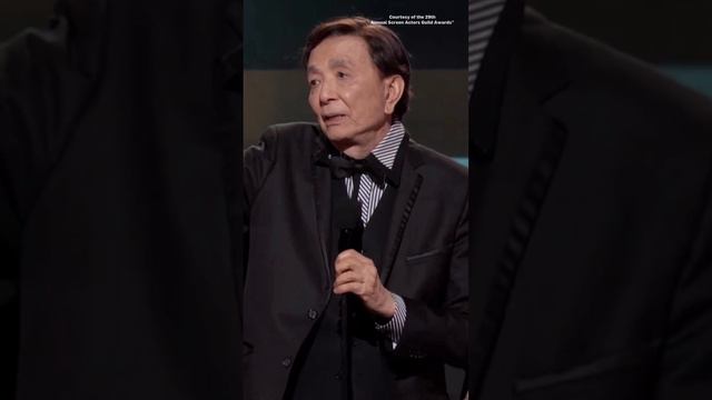 Fact | james hong stole the show at #SAGAward | saga award #enews