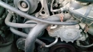 Звук впереди двигателя при легкой нагрузке