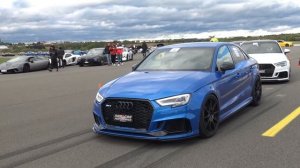 800HP NISSAN GTR vs 700HP AUDI RS3! RACE??