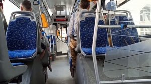 Салон автобуса Нефаз 5299-40-57, + звуки двигателя.
