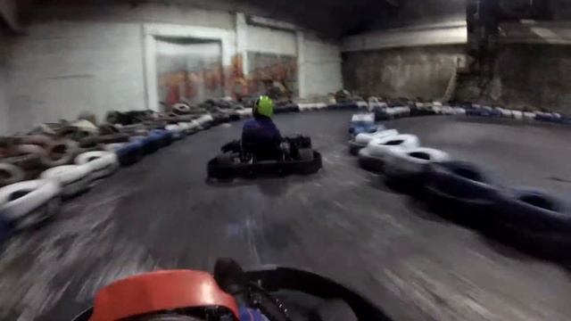 Впервые на Картинге (г. Пермь). Картинг - Точка Отрыва. Гонки. смотреть онлайн