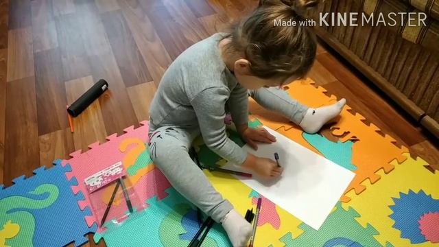 Учимся писать вместе с Евой/буквы /как Ева Писать Училась/ пізнавальне Відео