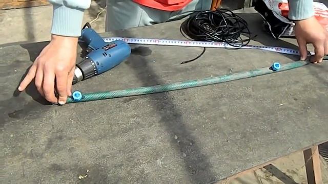 Капельный полив своими руками..kapelnыy watering svoymy hands смотреть онлайн