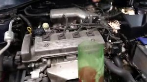 Замена антифриза и удаление воздушной пробки Toyota Avensis