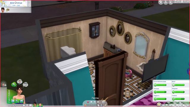 Молчаливая любовь ↑10↑ 😀Во вселенной настенько😀 the sims 4