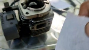 Бензотриммер Эхо , течет бензин