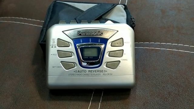 Кассетный плеер Panasonic RQ-CR15V c тюнером смотреть онлайн