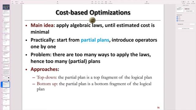 Query Optimization Part 11