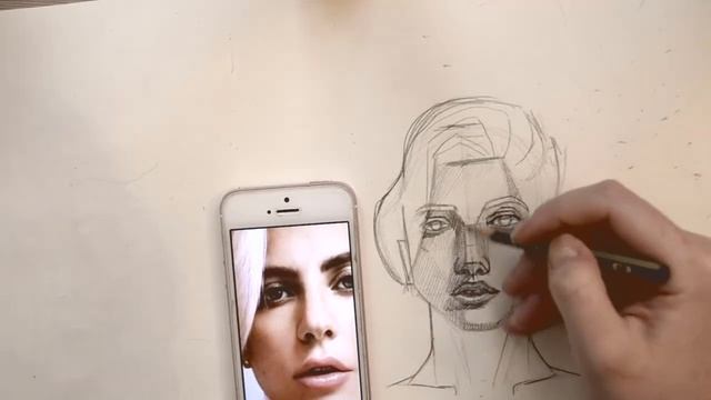 КАК РИСОВАТЬ ПОРТРЕТ/когда руки растут не из плеч смотреть онлайн