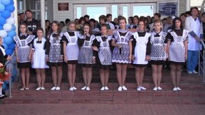 Пожелания выпускников. 1 сентября 2016 г. Мокшан, Школа №1.