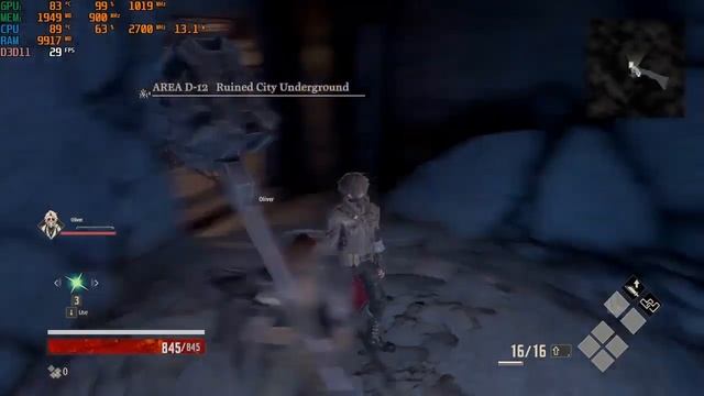 Code Vein Gameplay On Nvidia GeForce 930MX