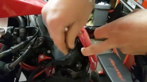 How to install mirrors with LED turn signals on a CBR600 | Honda CBR 600 RR Overhaul Series Ep. 6