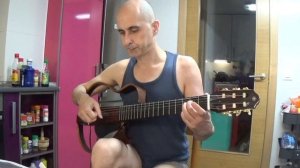 JIM JONES AT BOTANY BAY ,The Hateful Eight , fingerstyle ,free tab